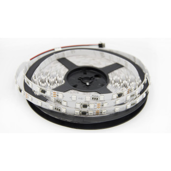 24m zestaw LED cyfrowy muzyczny RGB 14,4W 24V WS2811 60 LED/m