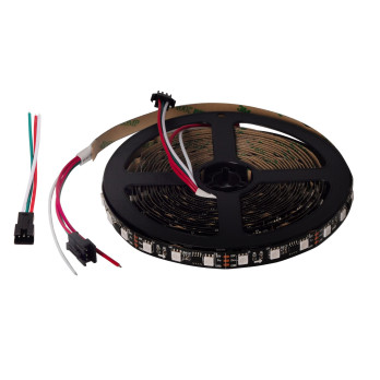 24m zestaw LED cyfrowy muzyczny RGB 14,4W 12V WS2811 60 LED/m