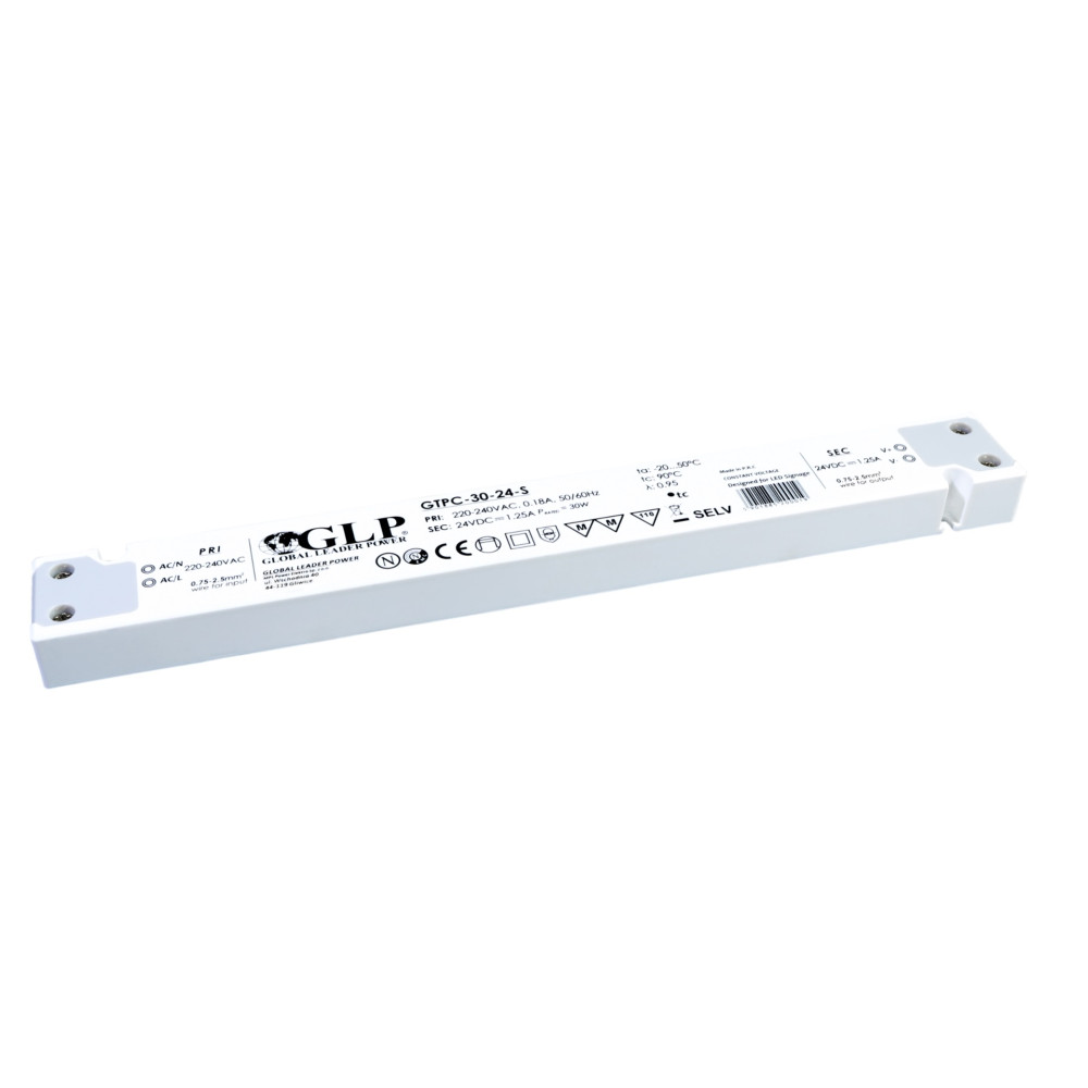 Zasilacz LED modułowy GTPC-30-S 30W 24V slim