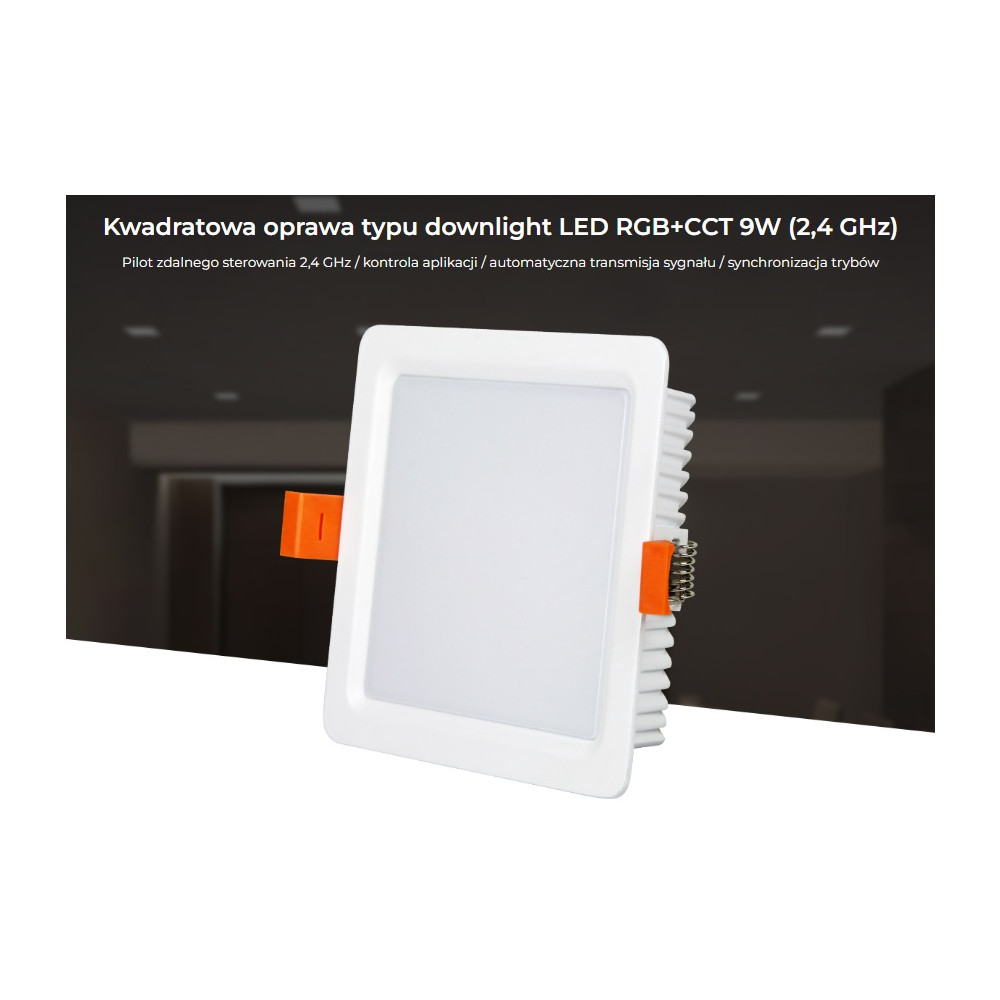 PANEL SMART LED RGB+CCT 9W MiLight FUT064