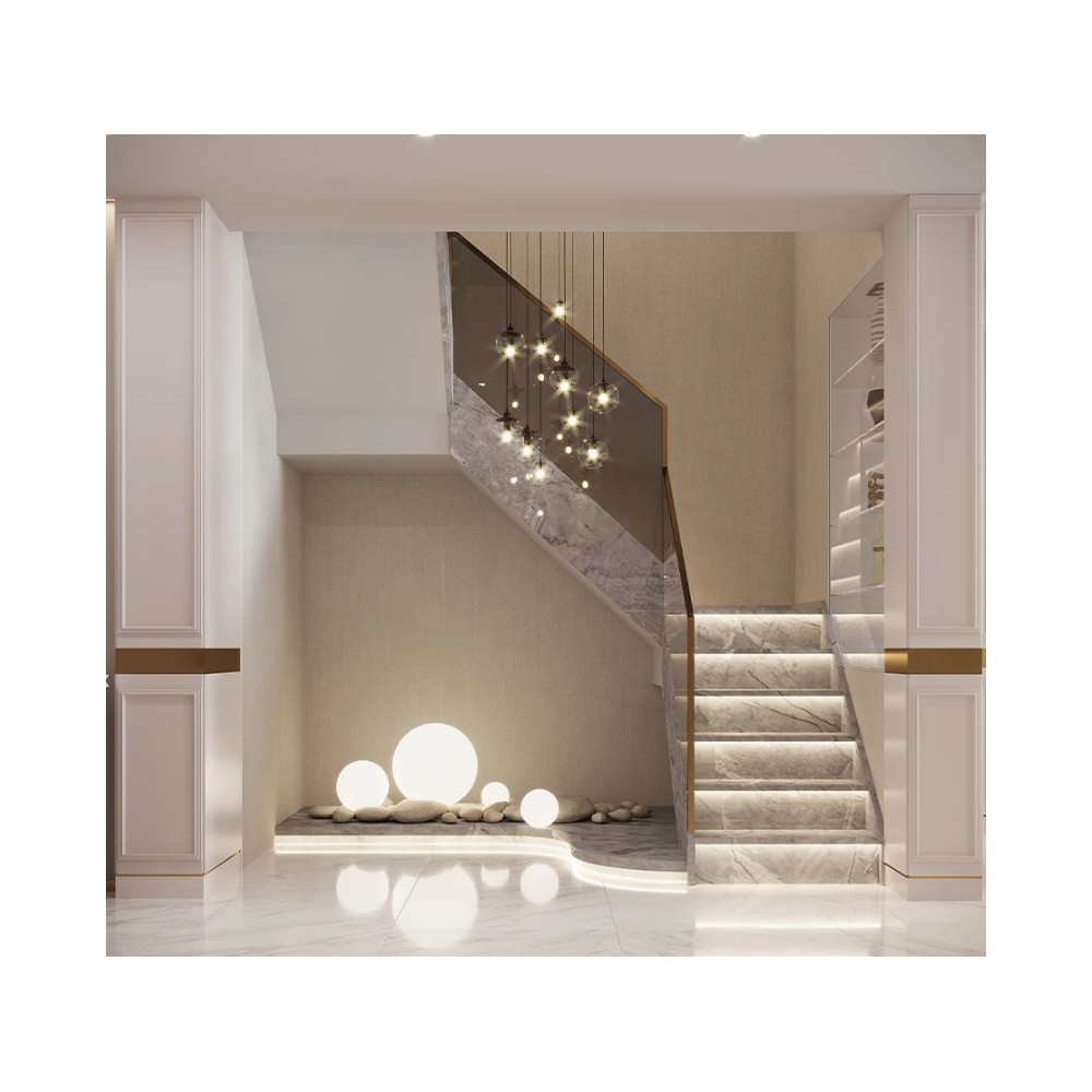 Sterownik schodowy F220 uniwersalny - obsługa półpiętra i 4 czujników ruchu