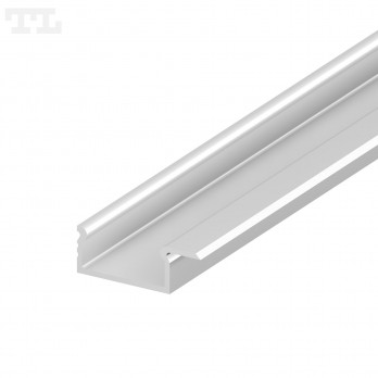 2m Profil LED P6-2 1/2 wpuszczany srebrny anodowany