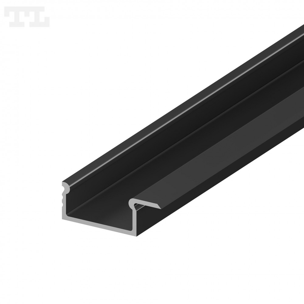 Profil LED P6-2 1/2 czarny lakierowany