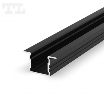 Profil LED P18-2 czarny lakierowany