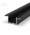 Profil LED P22-7 czarny lakierowany