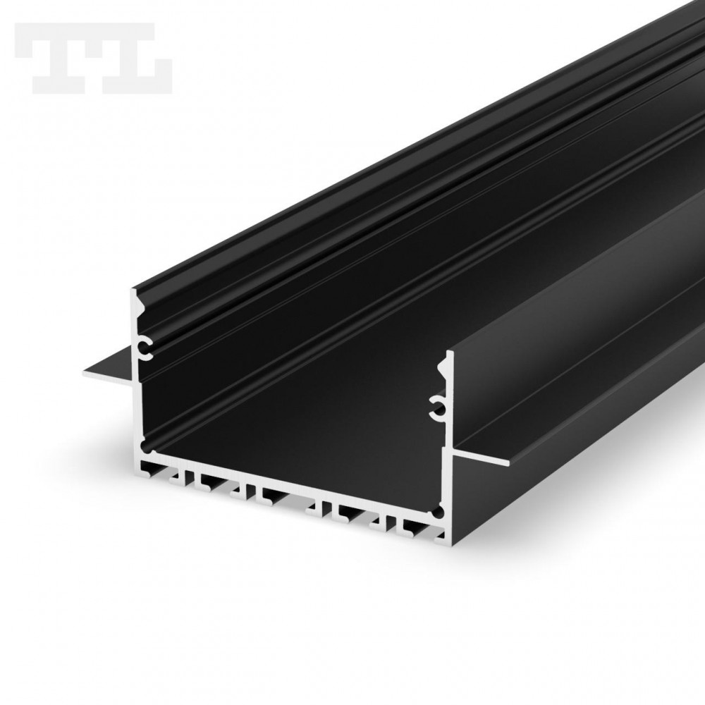 Profil LED P23-2 czarny lakierowany