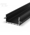 Profil LED P23-2 czarny lakierowany