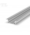 Profil LED P11-2 hermetyczny wpuszczany srebrny anodowany