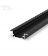 Profil LED P11-2 hermetyczny wpuszczany czarny