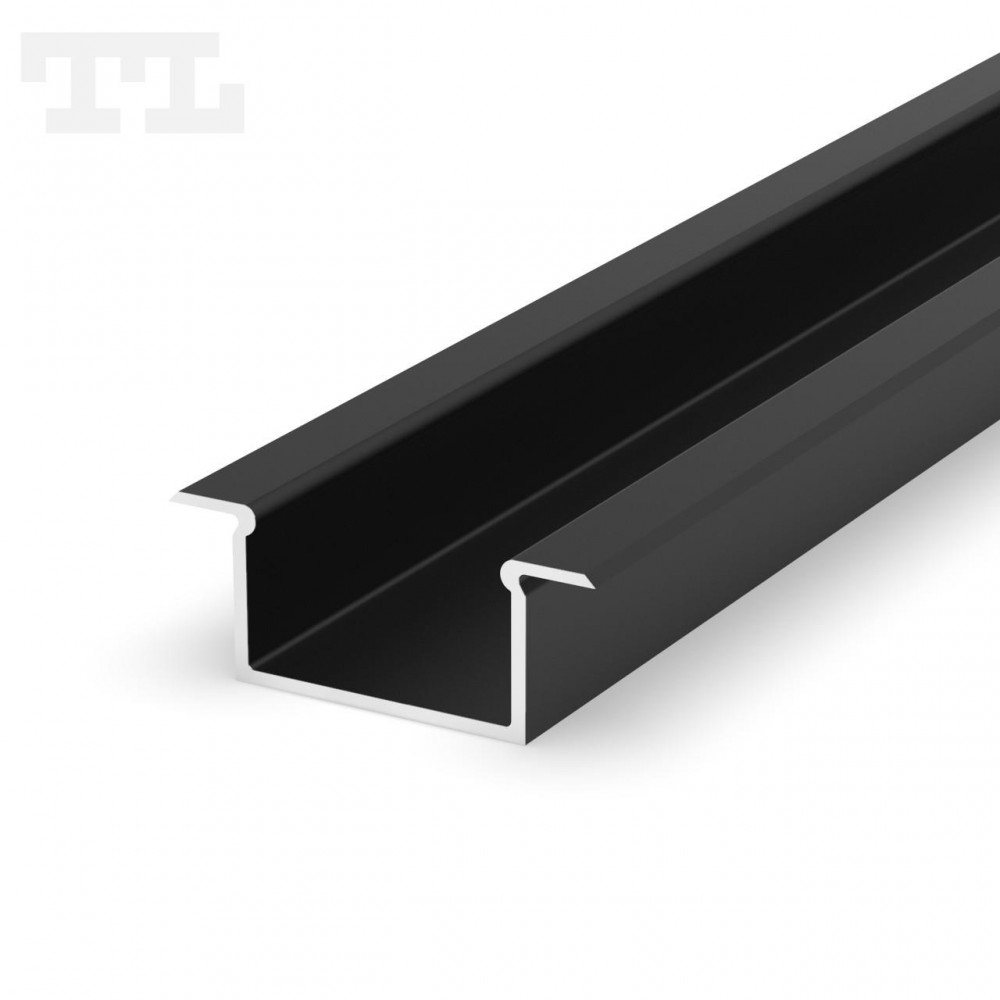 Profil LED P14-2 czarny lakierowany