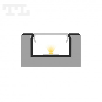 Profil LED P14-2 biały lakierowany
