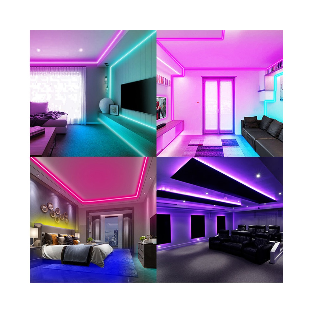 Taśma LED COB Cyfrowa RGBW+ciepły 3000K 16W 24V WS2814F SK6812 840 LED/m - 1 metr