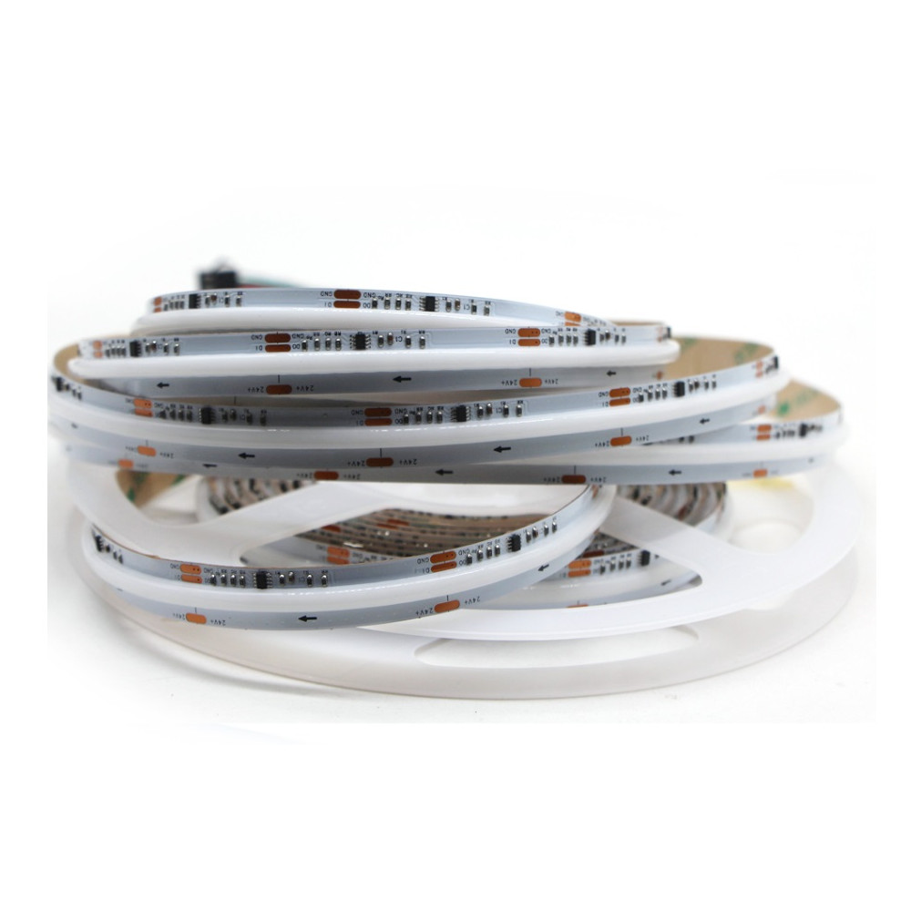 Taśma LED COB Cyfrowa RGBW+ciepły 3000K 16W 24V WS2814F SK6812 840 LED/m - 1 metr