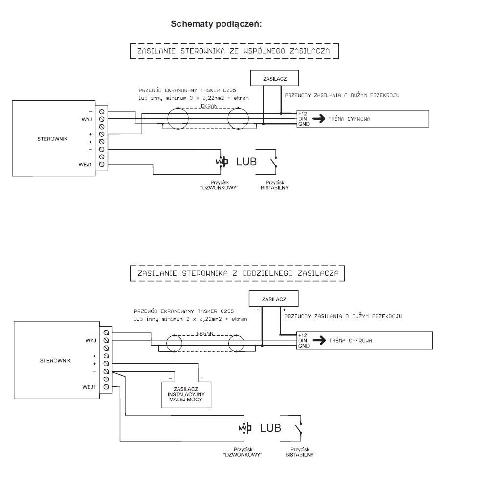 Nowość! Zestaw 15m cyfrowy  COB WS2811 CCT 24V F29 zwijanie/rozwijany