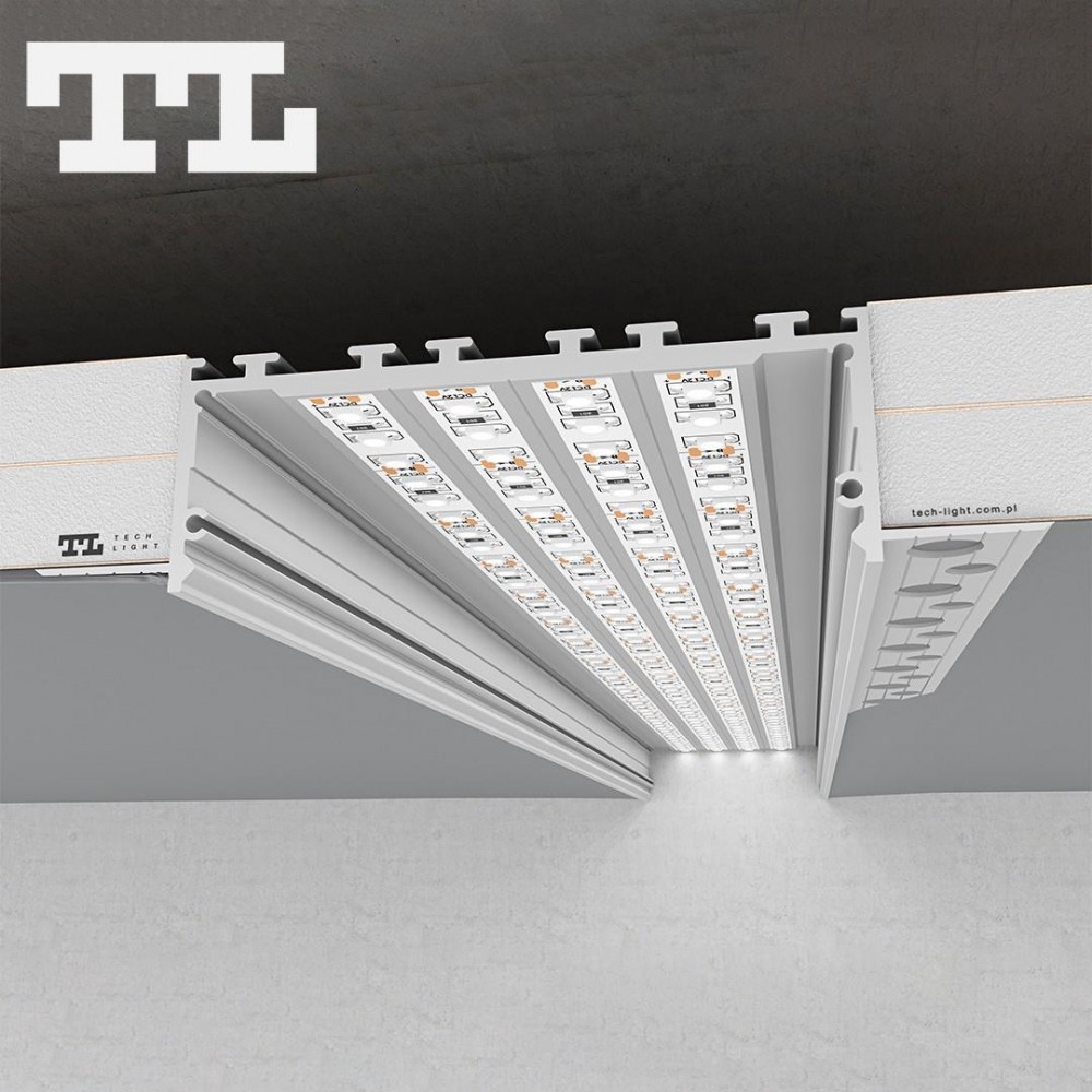 Profil LED GK27-7 biały lakierowany