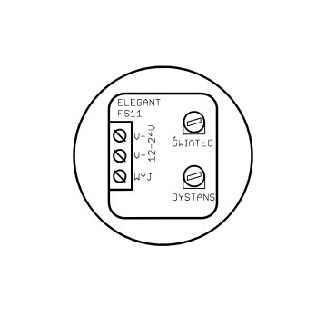 Zestaw uniwersalny sterownik schodowo-korytarzowy F40 RGB RGBW CCT MONO