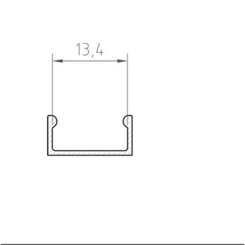 10m Klosz transparentny  C1 rolka