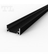 Profil LED P11-1 hermetyczny nawierzchniowy czarny