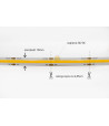 Taśma LED COB ciepła 3000K 15W 24V 528 LED/m CRI90 - 10 metrów