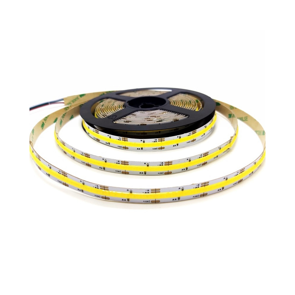 Taśma LED COB CCT 16W 24V 640 LED/m CRI90 - 10 metrów