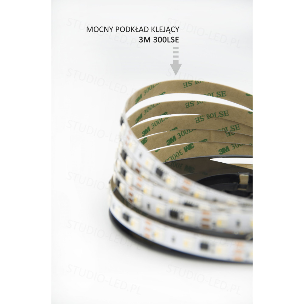 Taśma LED cyfrowa RGBW+neutralny 4000K 14,4W 12V TM1814 60 LED/m CRI90 - 10 metrów