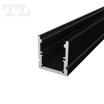 Profil LED P25-3 czarny lakierowany