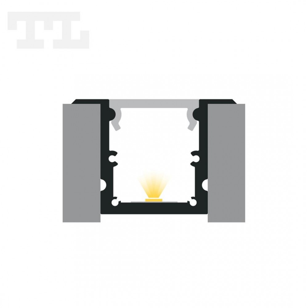 Profil LED P25-1 biały lakierowany