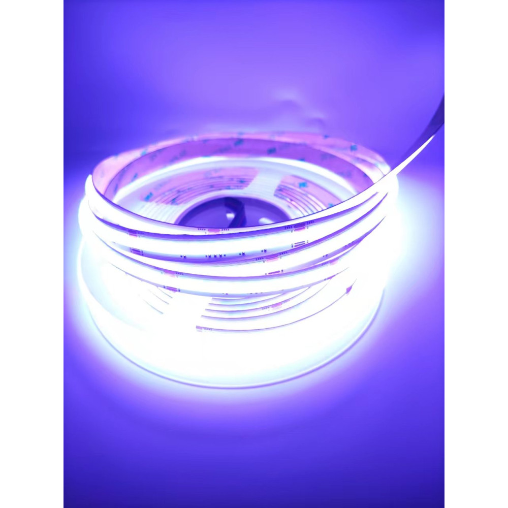 Taśma LED COB RGBW+ciepły 3000K 16W 24V 896 LED/m CRI90 - 5 metrów