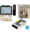 15m Zestaw cyfrowy COB WS2811biały neutralny 24V F107 zwijanie/rozwijany