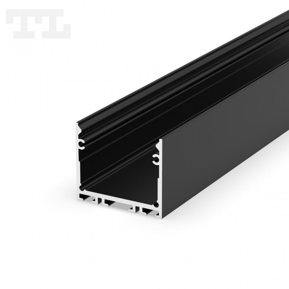Profil LED P22-3 czarny lakierowany