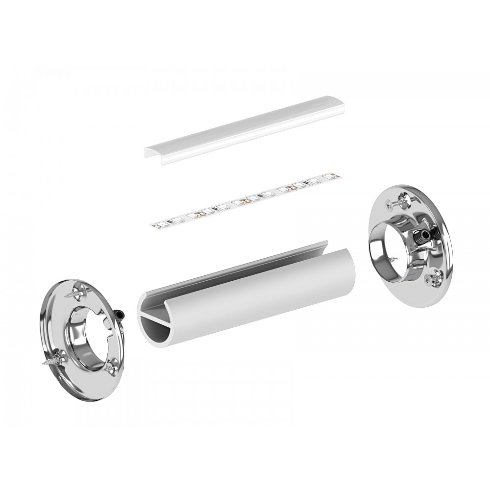 Profil LED P19-1 czarny lakierowany