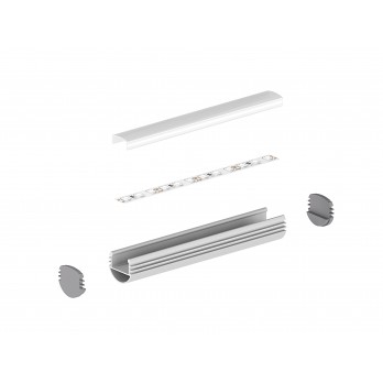 Profil LED P8-1 srebrny anodowany