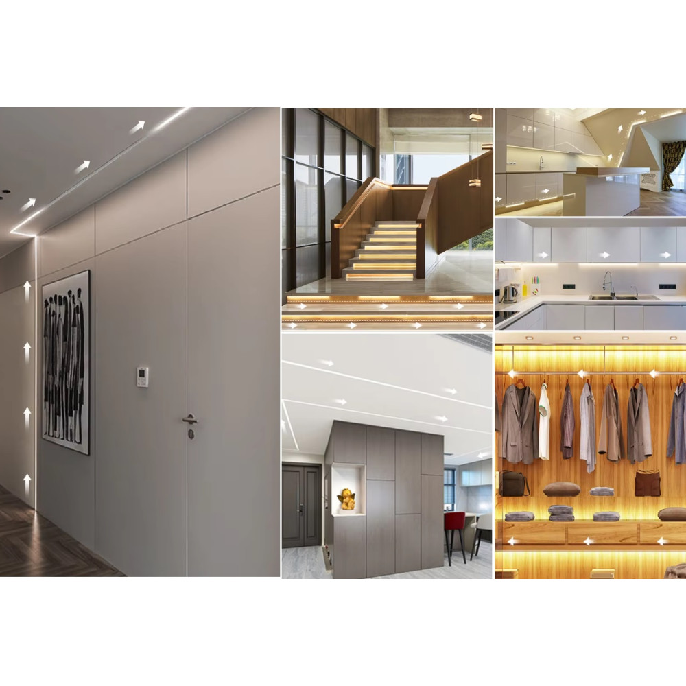 Uniwersalny sterownik sekwencyjny-korytarzowy F46 RGBW RGB CCT MONO