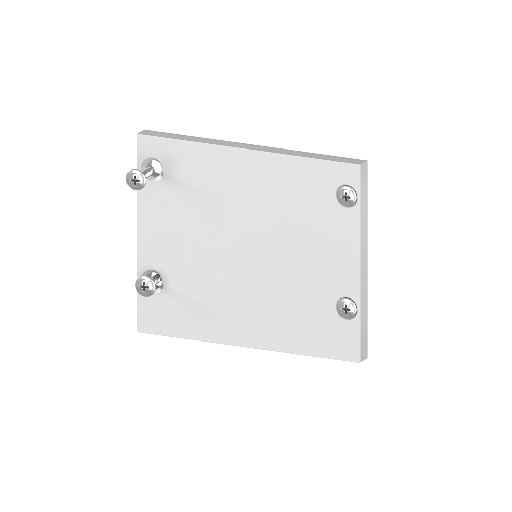 Zaślepka profilu P22-2 P22-3 P22-7 GK22-7 srebrna do klosza C7