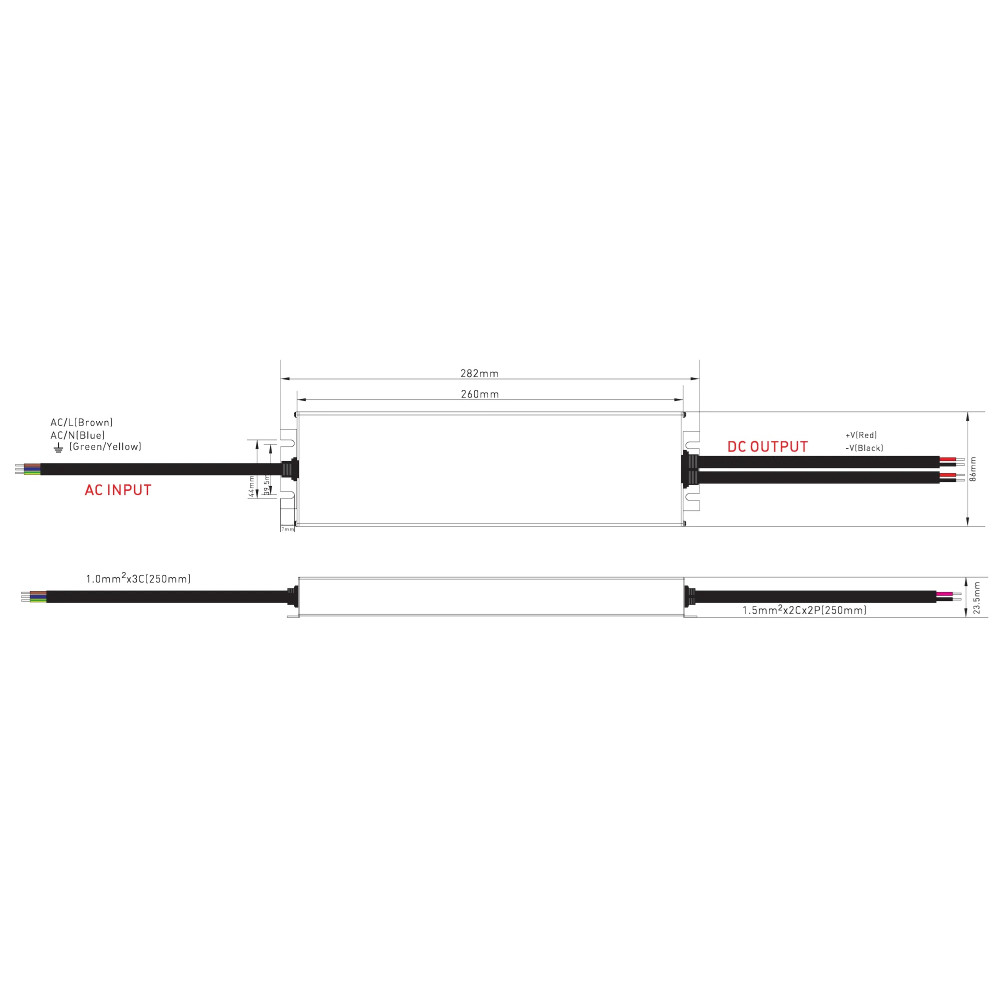 Zasilacz Led modułowy MPF 350-24V 350W 14,5A IP67