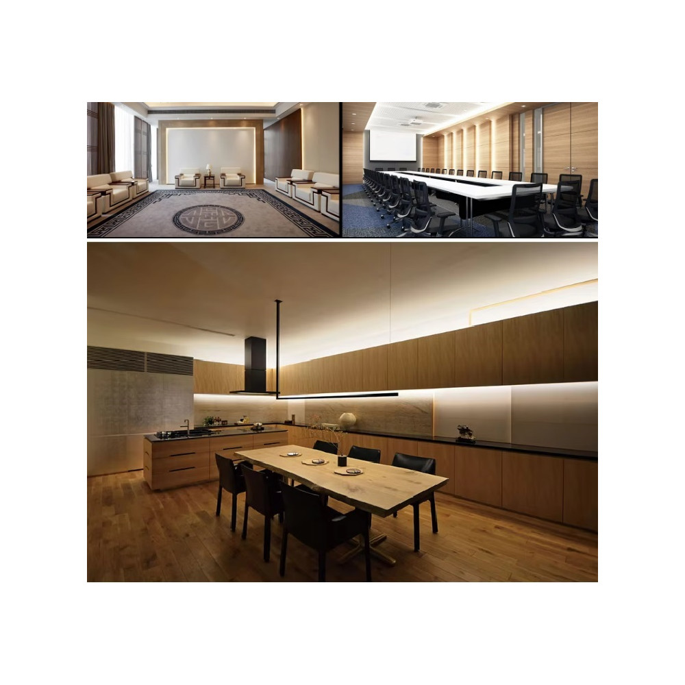 Taśma LED COB neutralna 4000K 10W 24V 528 LED/m CRI90 - 10 metrów