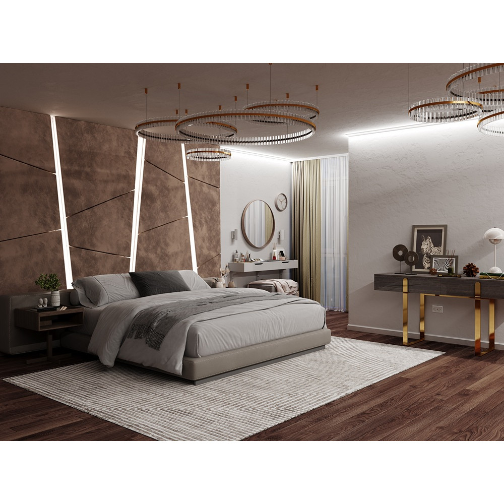 Profil LED P13-1 nawierzchniowy biały