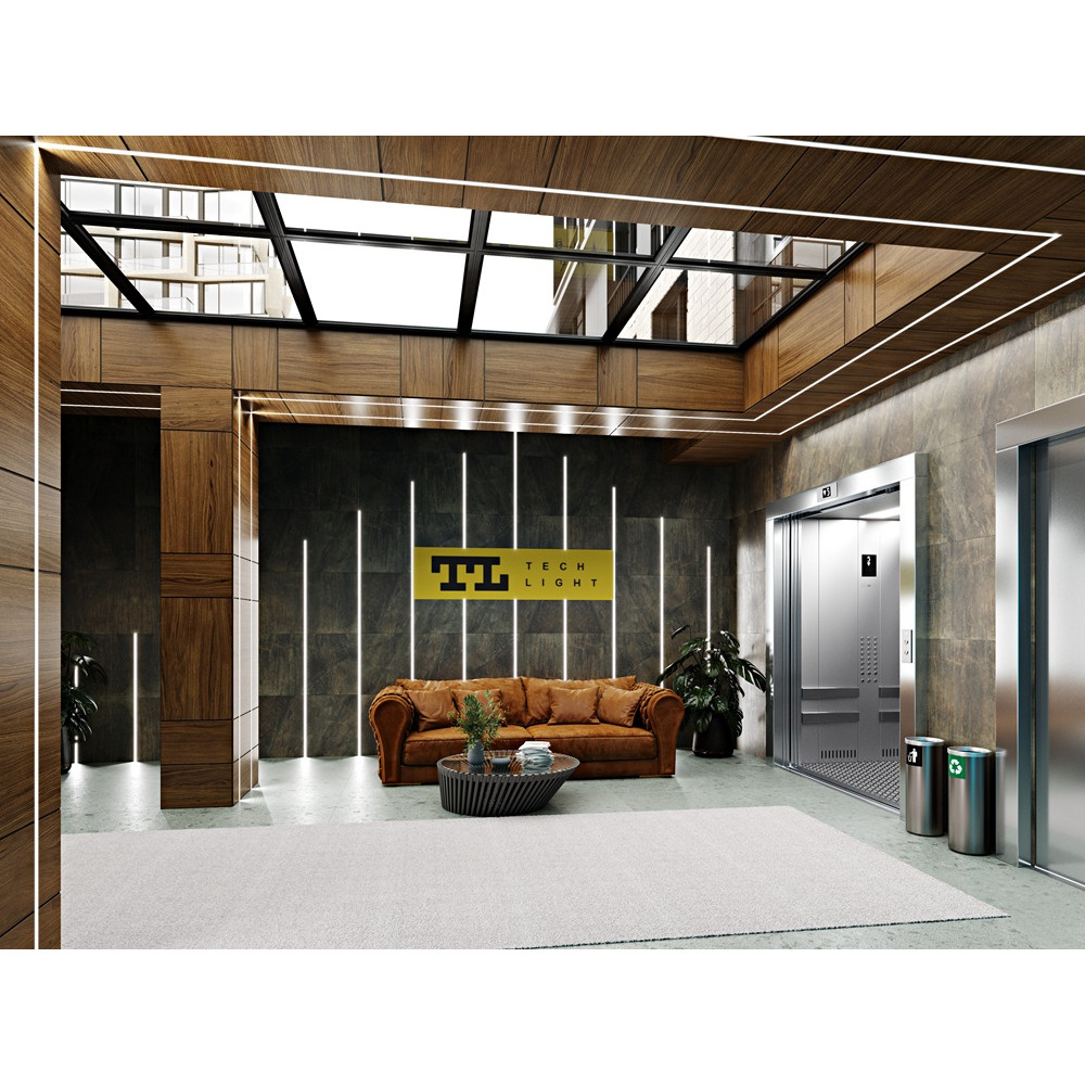 Profil LED P13-2  srebrny anodowany