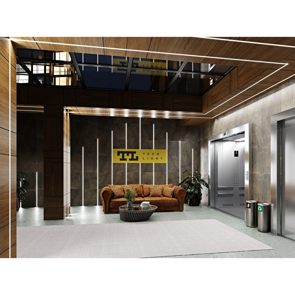 Profil LED P13-2 czarny lakierowany