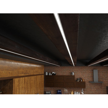 Profil LED P25-1 srebrny anodowany