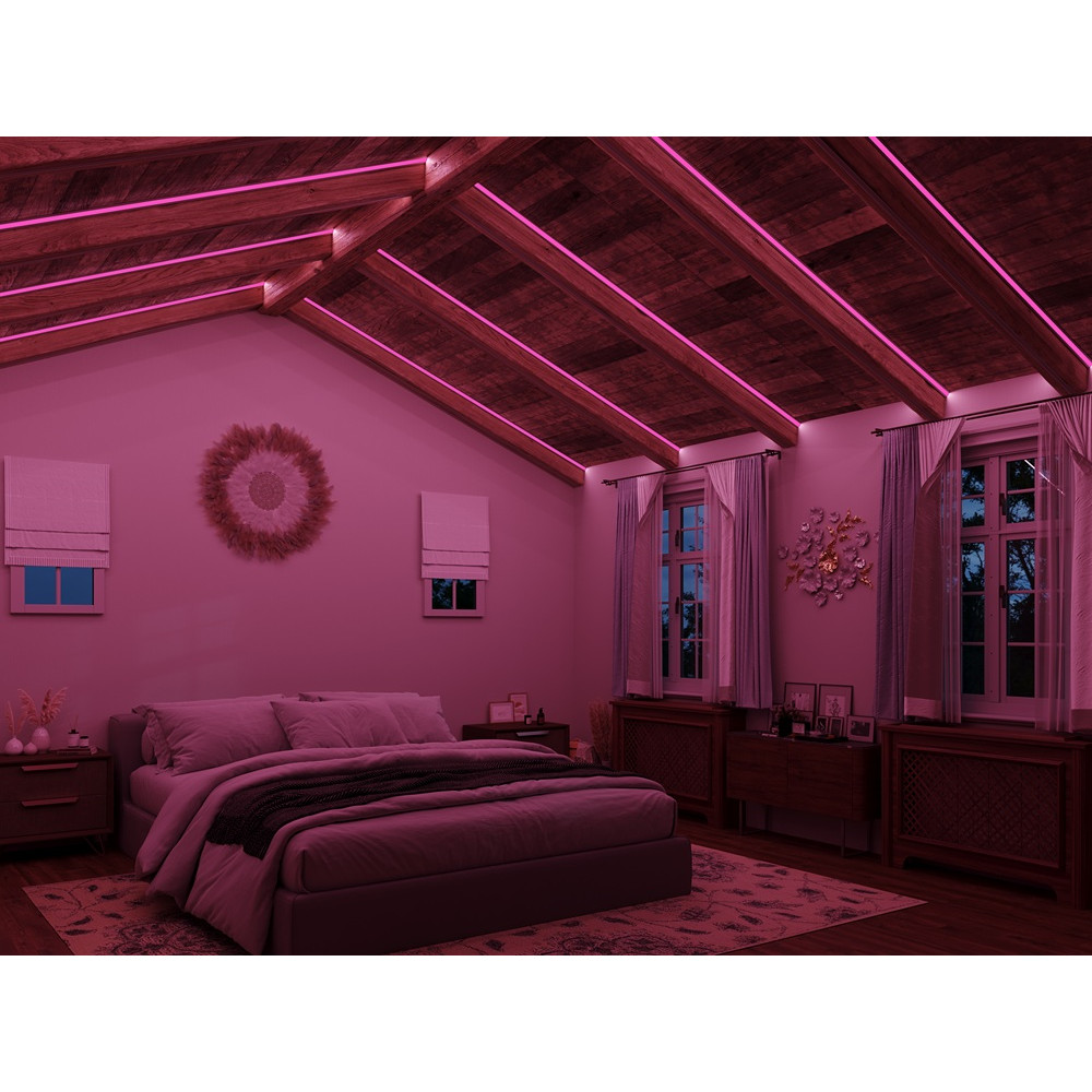 Profil LED P6-2 czarny lakierowany