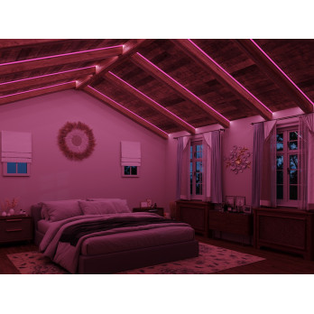 Profil LED P6-2 czarny lakierowany