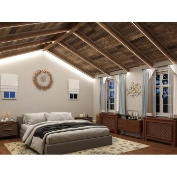 Profil LED P6-2 czarny lakierowany