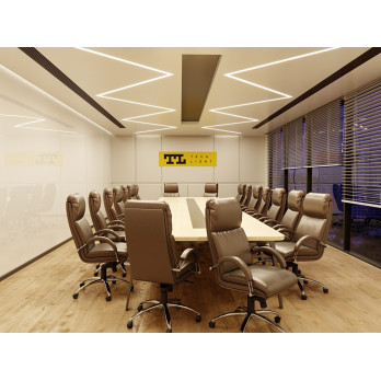 2m Profil LED P23-2 do karton-gips wpuszczany biały