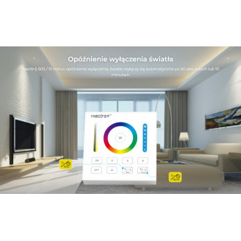 MiLight Pilot panelowy RGB / RGBW / RGB + CCT B0 czarny