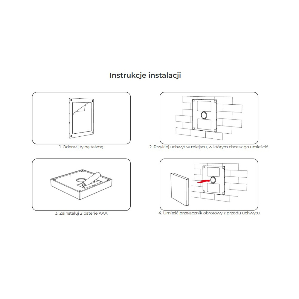 MiLight Pilot panelowy RGB / RGBW / RGB + CCT B0