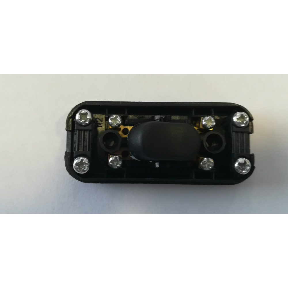 Włącznik kołyskowy na przewód zasilający skręcany przelotowy 2.5A