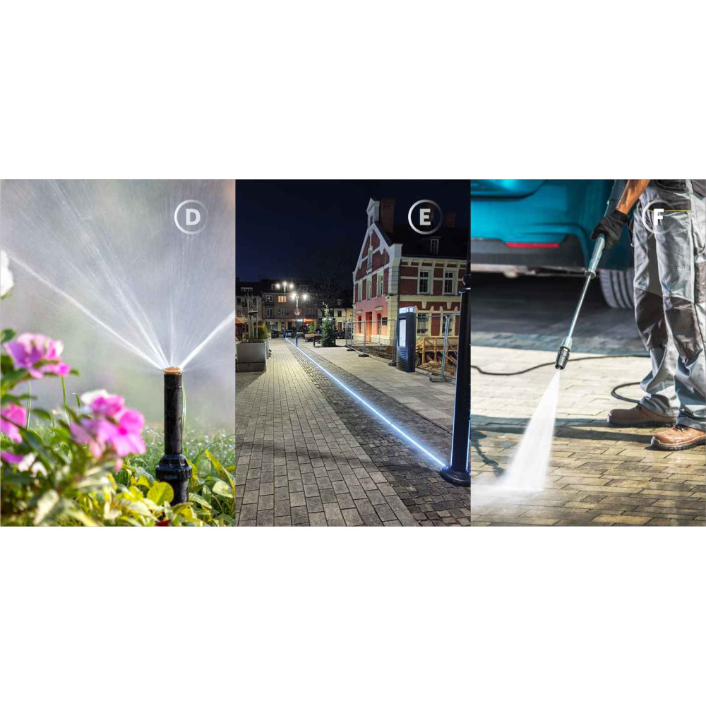 Oprawa liniowa lampa najazdowa  LedBruk RGB+CCT 50cm 24V DC IP68