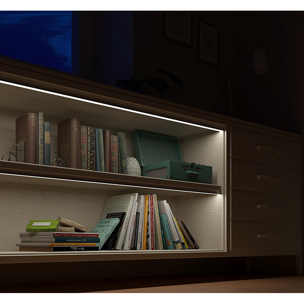 2m Profil LED P5-2 nawierzchniowy kolor złoty