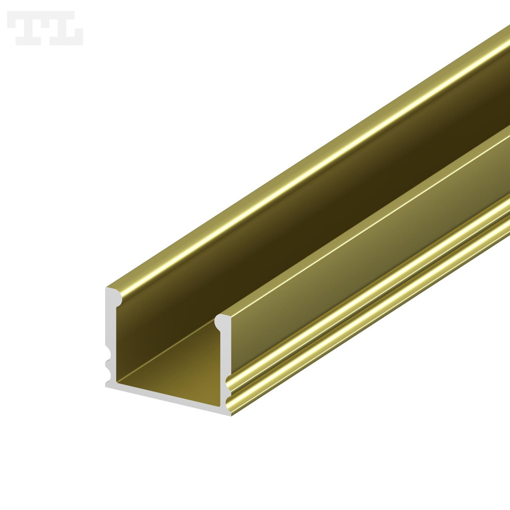 2m Profil LED P5-2 nawierzchniowy kolor złoty